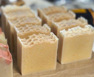 Artisan Goats Milk Soap - Unscented Milk & Honey Soap - Lewina Homestead