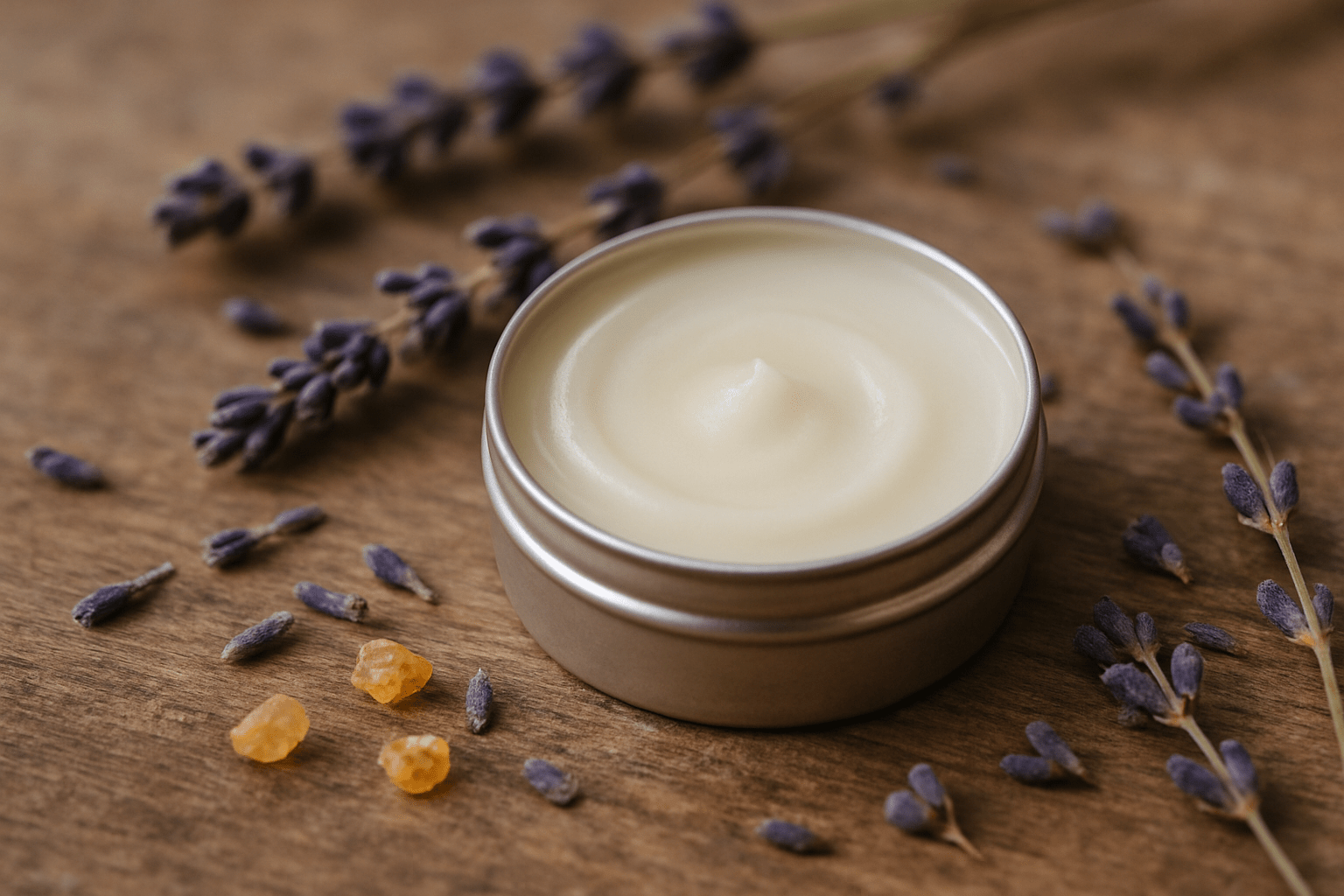 Frankincense & Lavender Lip Balm – 10g - Lewina Homestead