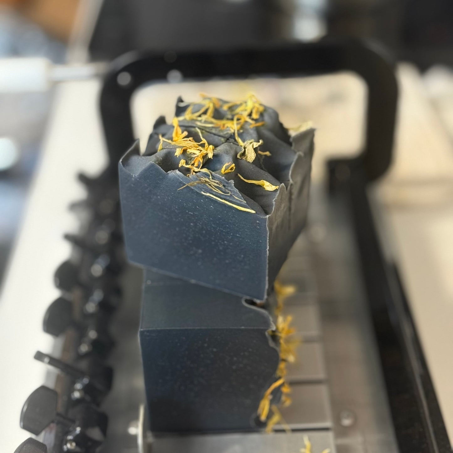 Neroli Zenith Charcoal Bar | A Purifying Citrus - Floral Soap with Calendula - Pre order - Lewina Homestead