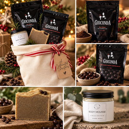A Caffeinated Christmas | Tasmanian Coffee & Skincare Gift Stocking