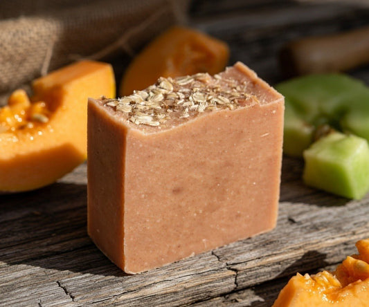 Artisan Goat Milk Soap - Summer Melon - Lewina Homestead