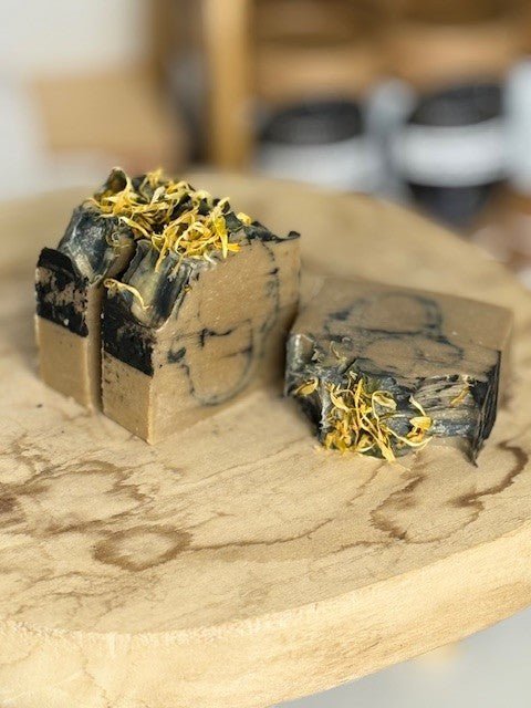 Artisan Goats Milk Soap - Citrus Cream & Calendula - Lewina Homestead