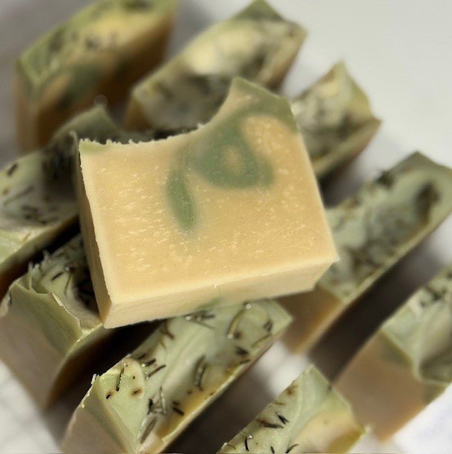 Artisan Goats Milk Soap - Mountain Breeze - Lewina Homestead