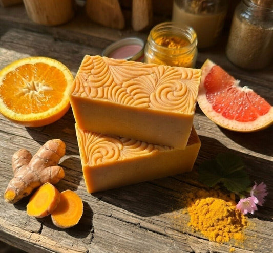 Artisan Goats Milk Soap - Tango Orango - Lewina Homestead