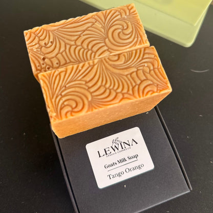 Artisan Goats Milk Soap - Tango Orango - Lewina Homestead