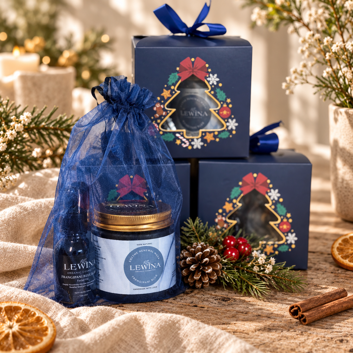 Frangipani Blue Ritual Gift Set - Lewina Homestead