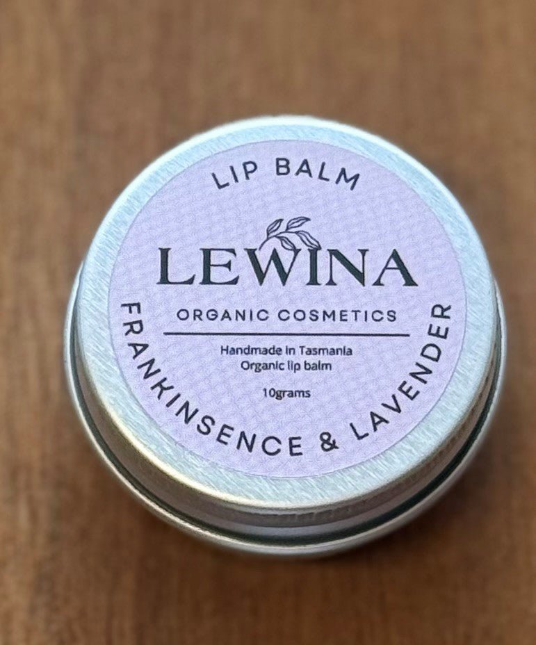 Frankincense & Lavender Lip Balm – 10g - Lewina Homestead