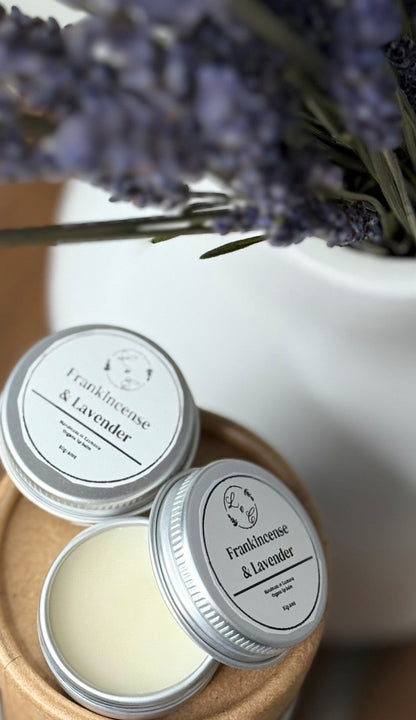 Frankincense & Lavender Lip Balm – 10g - Lewina Homestead