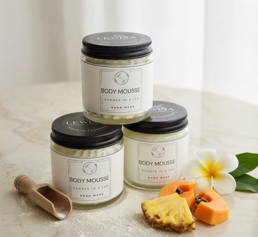 LOC Body Mousse | Natural Whipped Body Butter for Dry Skin - Lewina Homestead