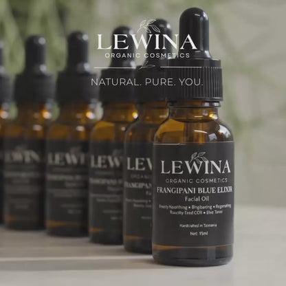 Frangipani Blue Elixir | Botanical Face Oil