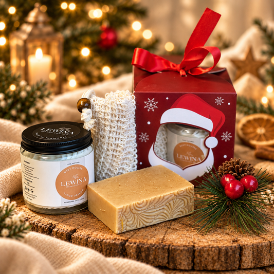 The Tango Orango Zest Set - Body Mousse & Goat's Milk Soap - Lewina Homestead