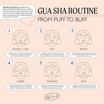 Upcircle Gua Sha - Recycled Stainless Steel Facial Sculpting Tool - Lewina Homestead